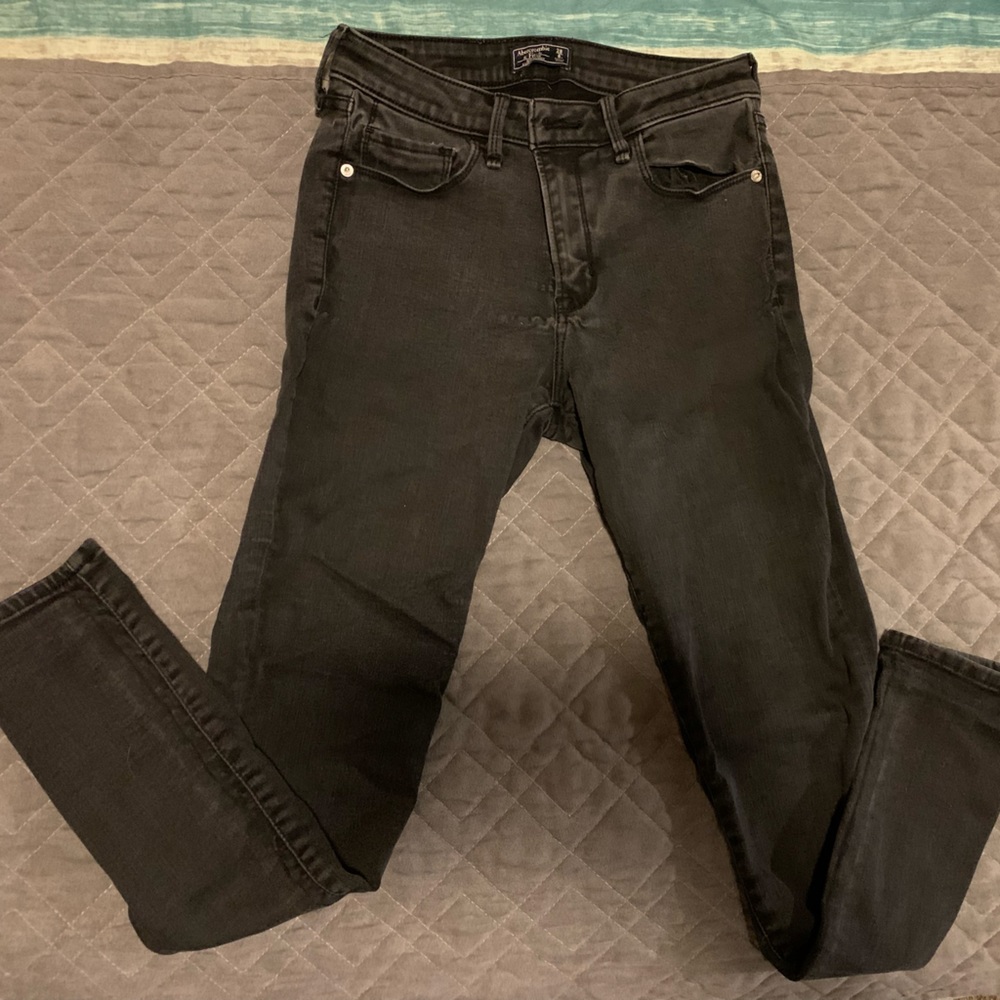 Abercrombie & Fitch Black Skinny Jeans